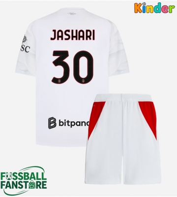 AC Milan Ardon Jashari #30 Replik Auswärtstrikot Kinder 2026-27 Kurzarm (+ Kurze Hosen)